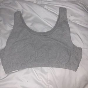 Fruit of the Loom Gray Sports Bra